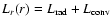 $L_r(r) = L_{\rm rad}+L_{\rm conv}$
