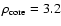 $\rho_{\rm core}=3.2$