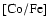 ${\rm [Co/Fe]}$