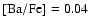 ${\rm [Ba/Fe]} = 0.04$