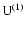 $\rm U^{(1)}$