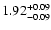 $\rm 1.92_{-0.09}^{+0.09}$