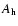 $A_{\rm h}$