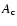 $A_{\rm c}$