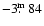 $-3\hbox{$.\!\!^{\rm m}$ }84$