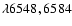 $\lambda 6548,
6584$