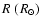 $R\ (\!\ R_\odot)$