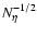 $N_\eta^{-1/2}$