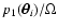 $p_1(\hbox{\myfont \symbol{18} }_i)/\Omega$