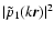 $\vert \tilde p_1(k \vec{r}) \vert^2$