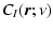 $\displaystyle C_I(\vec{r};\nu)$