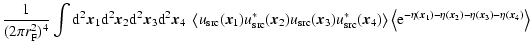 $\displaystyle \frac{1}{(2 \pi r_{\rm F}^2)^4} \int {\rm d}^2 \vec{x}_1 {\rm d}^...
...\vec{x}_1) - \eta(\vec{x}_2)- \eta(\vec{x}_3) - \eta(\vec{x}_4) } \right\rangle$