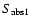 $S_{\rm abs1}$