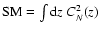 ${\rm SM} = \int {\rm d}z ~ C_N^2(z)$