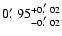 $0\hbox{$.\mkern-4mu^\prime$ }95^{+0\hbox{$.\mkern-4mu^\prime$ }02}_{-0\hbox{$.\mkern-4mu^\prime$ }02}$