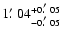 $1\hbox{$.\mkern-4mu^\prime$ }04^{+0\hbox{$.\mkern-4mu^\prime$ }05}_{-0\hbox{$.\mkern-4mu^\prime$ }05}$