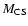 $M_{\rm CS}$