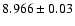 $8.966\pm0.03$
