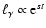 $\ell_{\gamma}\propto {\rm e}^{st}$