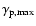 $\gamma _{\rm p,max}$