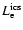 $L_{\rm e}^{\rm ics}$