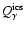 $Q_{\gamma}^{\rm ics}$