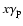 $x\gamma_{\rm p}$