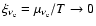 $\xi_{\nu_{\rm e}}=\mu_{\nu_{\rm e}}/T\to 0$