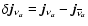 $\delta \vec{j}_{\nu
_{a}}=\vec{j}_{\nu _{a}}-\vec{j}_{\overline{\nu }_{a}}$
