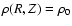 $\rho(R,Z)=\rho_0$