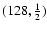 $(128,\frac{1}{2})$