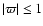 $\vert\varpi\vert \le 1$