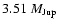 $3.51~M_{\rm Jup}$