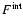 $F^{\rm int}$