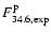 $F^{\rm p}_{\rm 34.6,exp}$