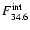 $F^{\rm int}_{34.6}$