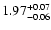 $\rm 1.97^{+0.07}_{-0.06}$