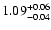 $\rm 1.09^{+0.06}_{-0.04}$