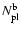 $N_{\rm pl}^{\rm b} $