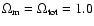 $\Omega_{\rm m} = \Omega_{\rm tot} = 1.0$