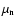 $\mu_{\rm n}$