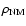 $\rho_{\rm NM}$