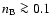 $n_{\rm B} \ga0.1$