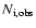 $N_{\rm i,obs}$