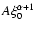 $A \xi_0^{\alpha + 1}$