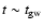 $t\sim t_{\rm gw}$