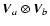 $\vec{V}_a \otimes \vec{V}_b$