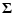 $\displaystyle \vec{\Sigma}$