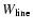 $W_{\rm line }$
