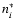 $n_{i}^{\ast }$
